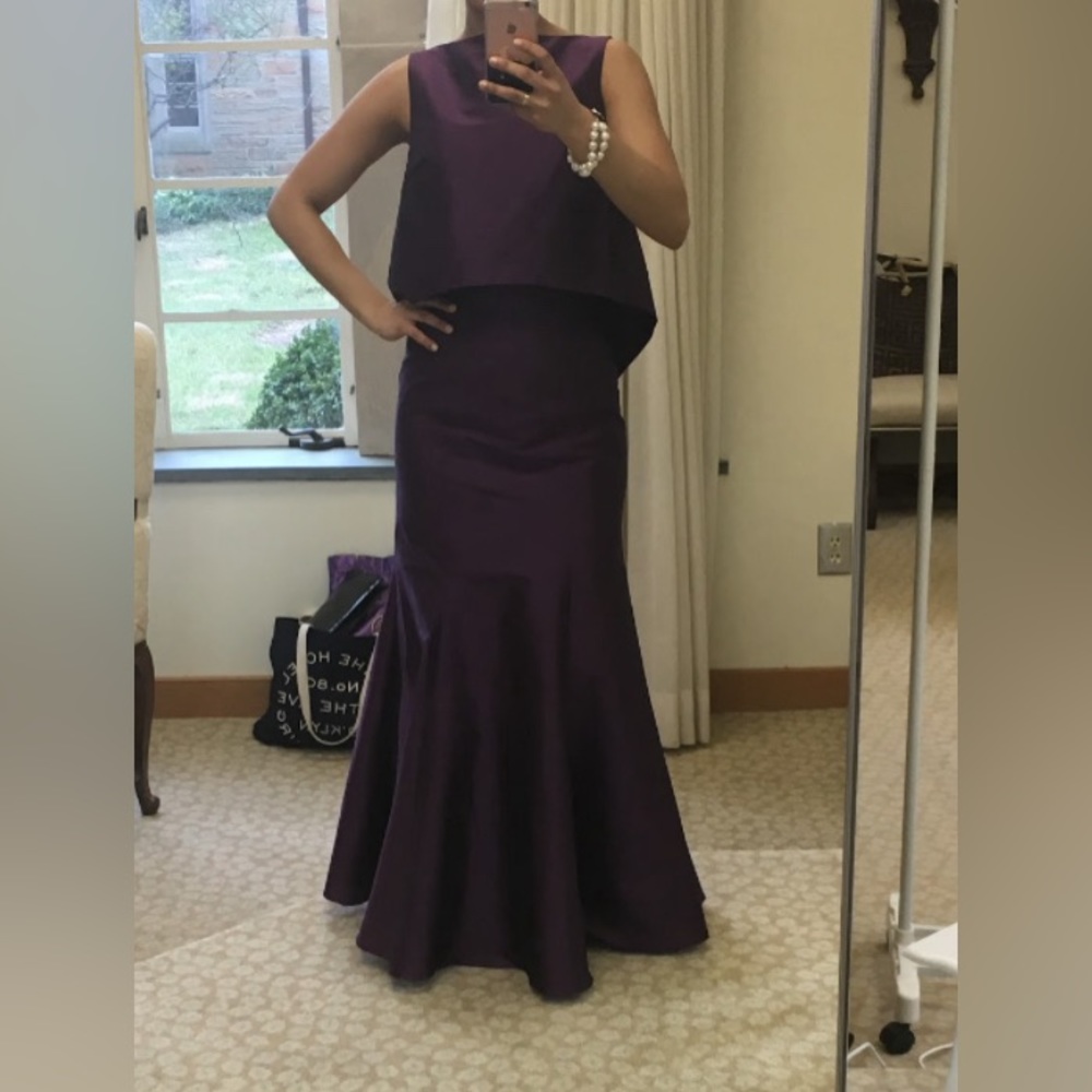 Monique Lhuiller Two Piece Gown